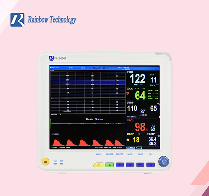 Màn hình thai nhi nhẹ Máy CTG Màu Màn hình LCD TFT chống máy khử rung tim
